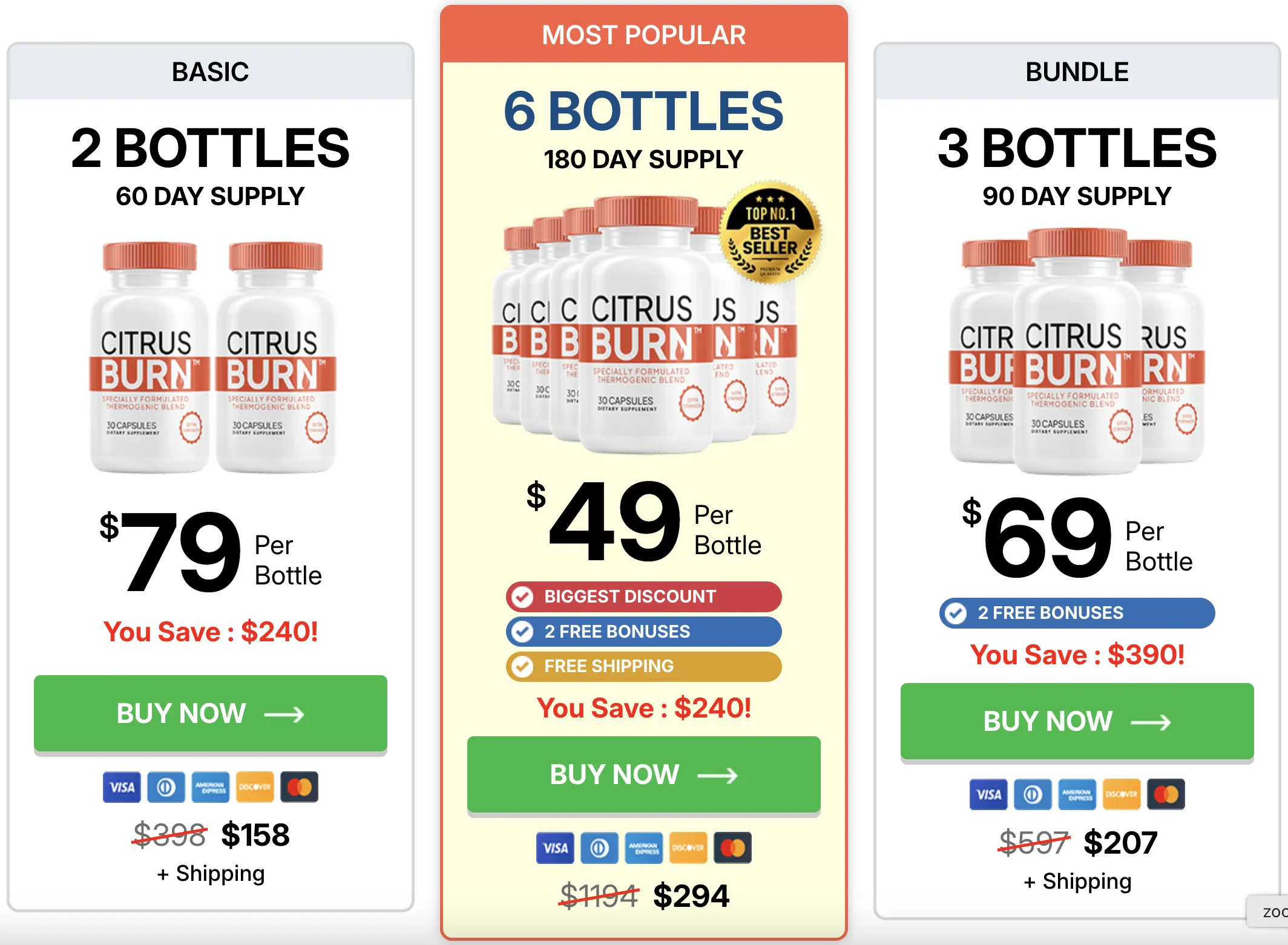 Citrus Burn Official Website